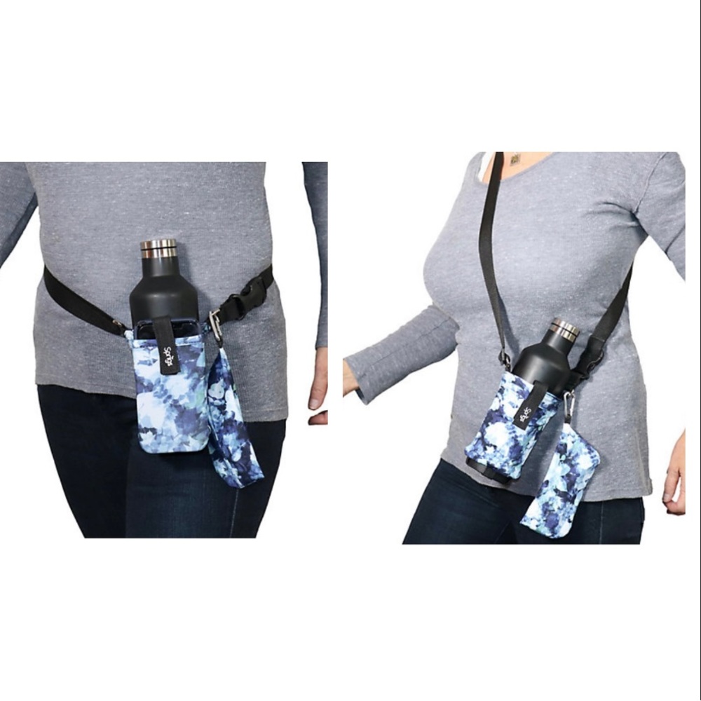Sprigs Convertible Crossbody Water Bottle Holder